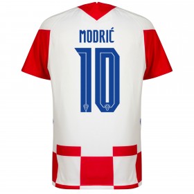 Hrvatska Luka Modric 10 Domaći Nogometni Dresovi EURO 2020